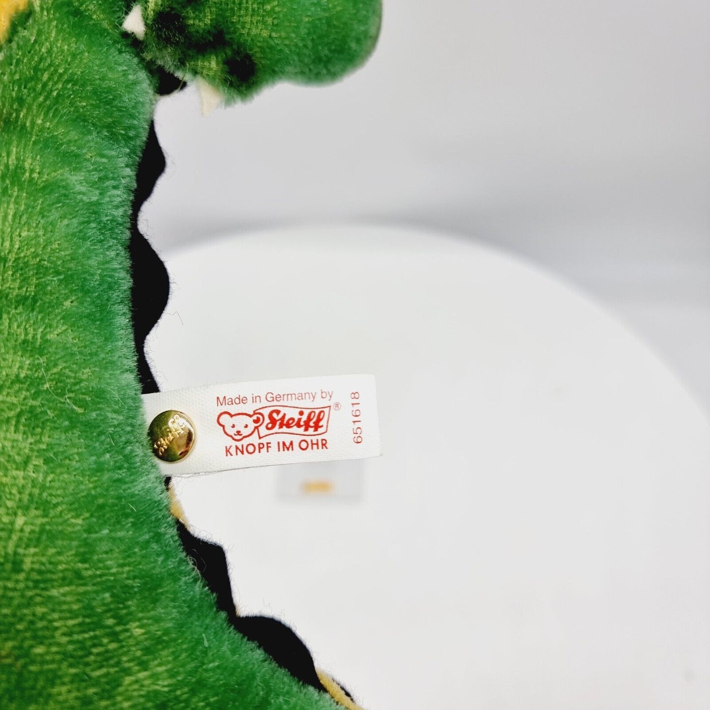 Steiff Disney Fantasia Ben Aligator 651618 limitiert 2000 aus 2000 42cm Mohair