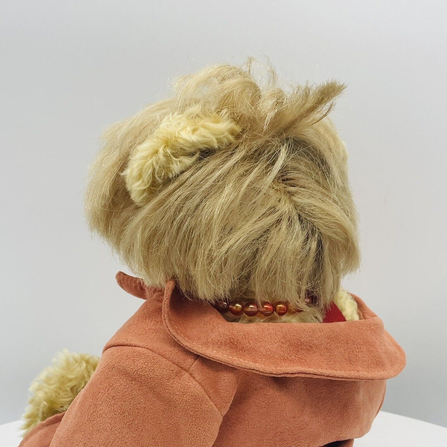 Hermann Coburg Teddybär Angie Bär Angela Merkel 40cm Mohair