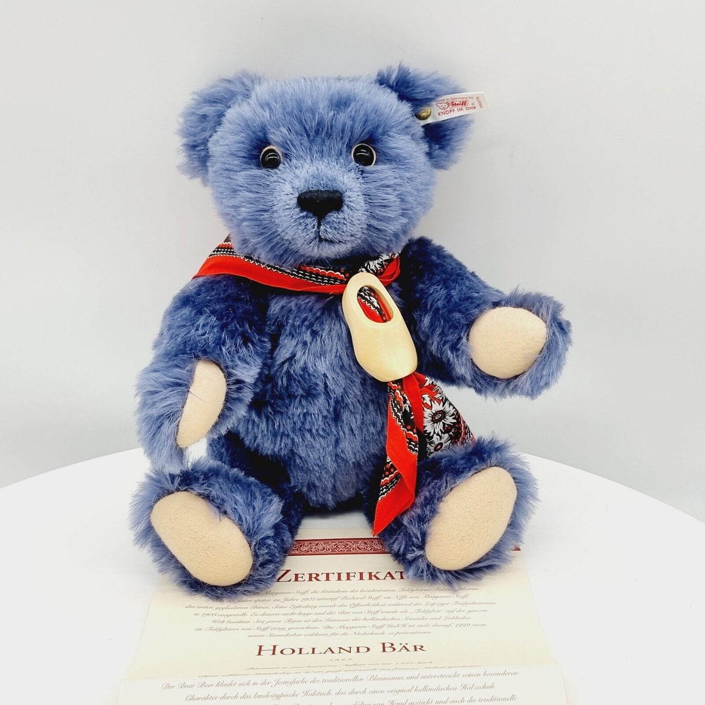 Steiff 660078 Teddybär Holland Bär limitiert 1847 aus 1999 30 cm