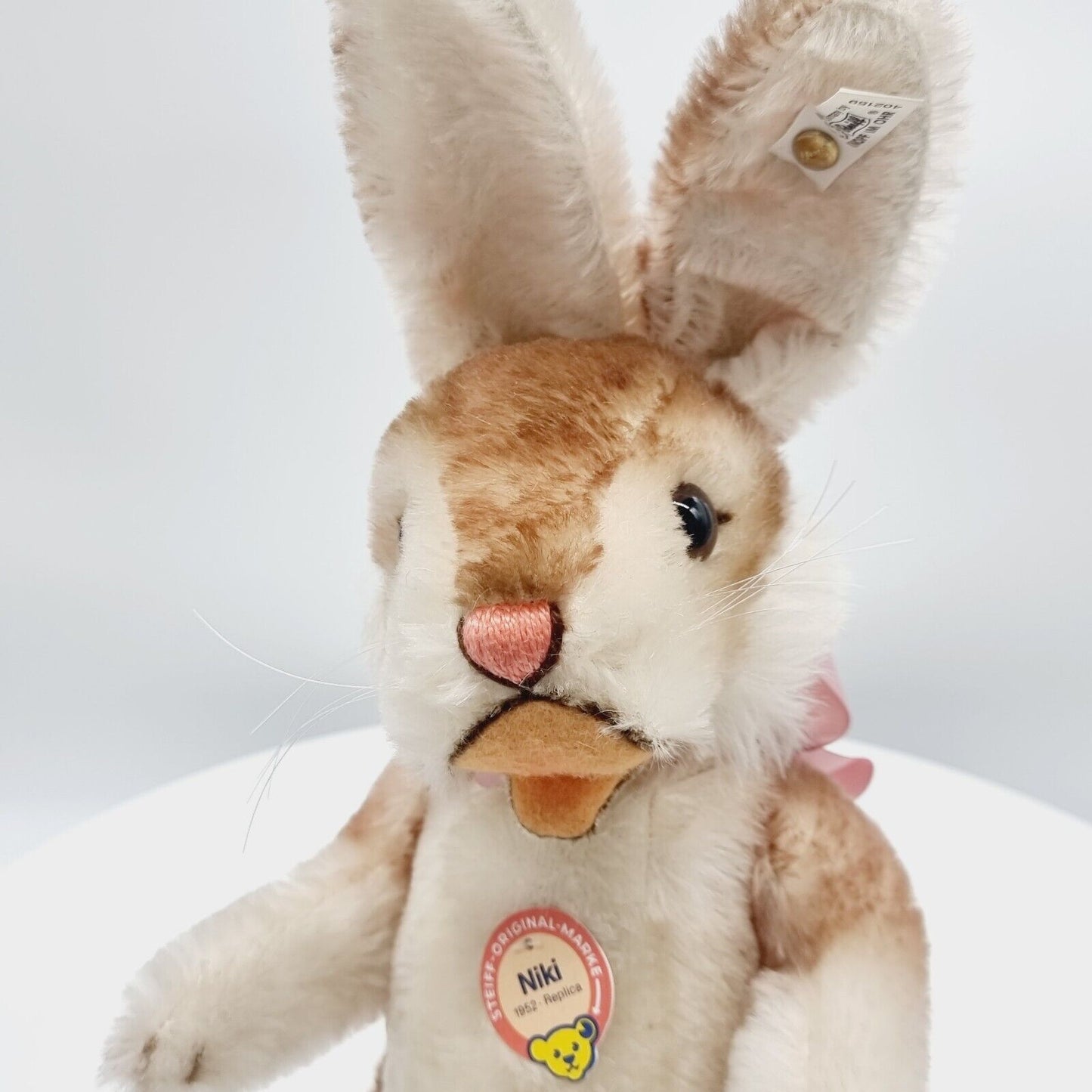 Steiff 402159 Niki Hase 35 cm mit Stimme Replica 1952 limitiert 5000 Etikett