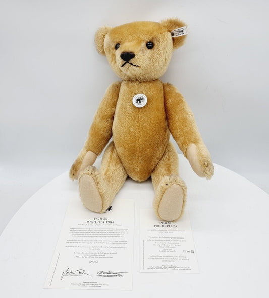 Steiff 403026 Teddybär PGB 35 Replica 190435 cm limitiert 1904 Jahr 2010