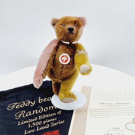 Steiff 657672 Teddybär Random limitiert 1500 aus 2007 26cm Mohair