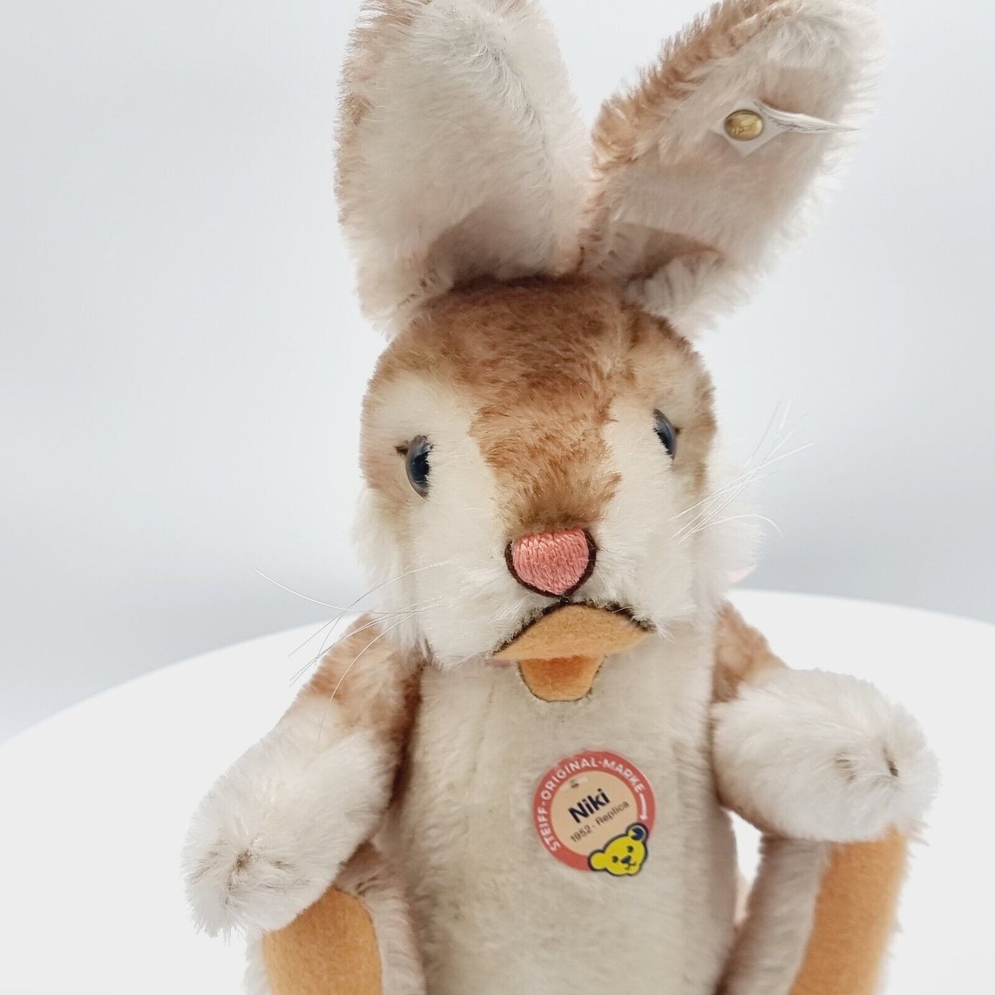 Steiff 402159 Niki Hase 35 cm mit Stimme Replica 1952 limitiert 5000 Etikett