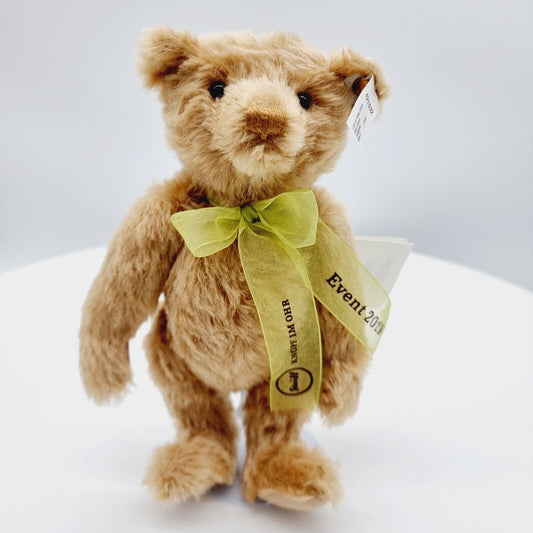 Steiff 421532 Teddybär Club-Event 2019 mit grüner Schleife und Etikett