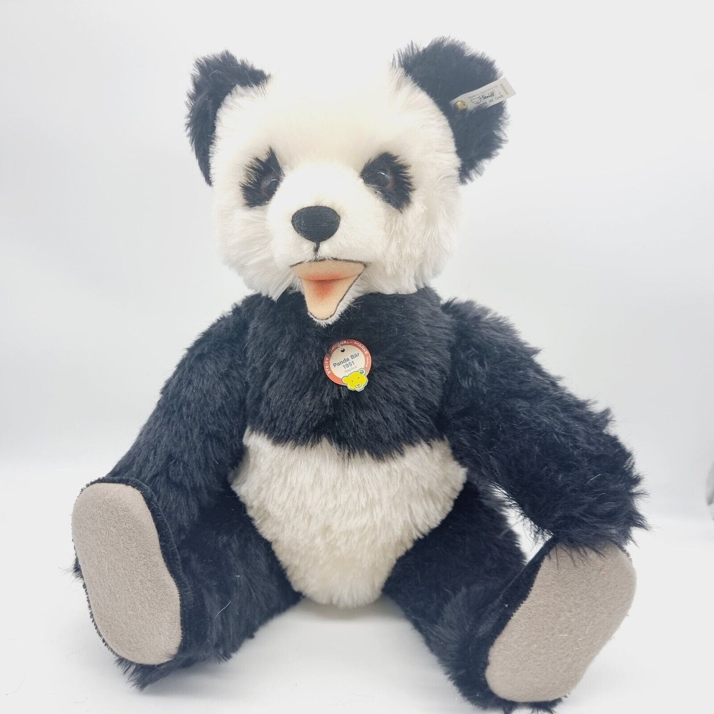 Steiff 408335 Panda Bär 1951 schwarz-weiß 50 cm limitiert 3000 Jahr 1995