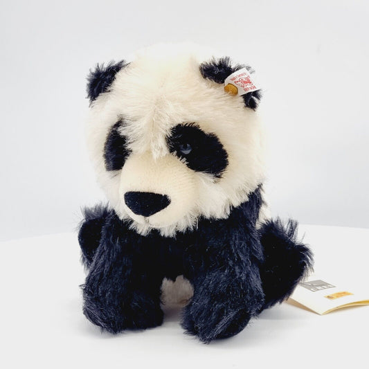 Steiff 666535 Baby Panda limitiert 1500 aus 2001 18 cm Mohair