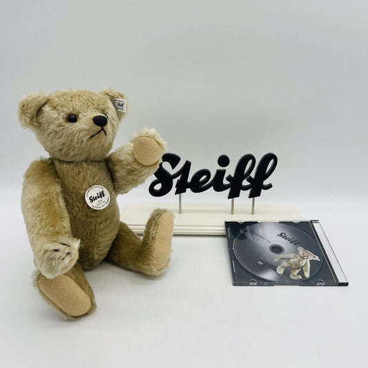 Steiff Teddybär Replica 1911 421174 aus 2011 limitiert 3000 32 cm Mohair mit DVD