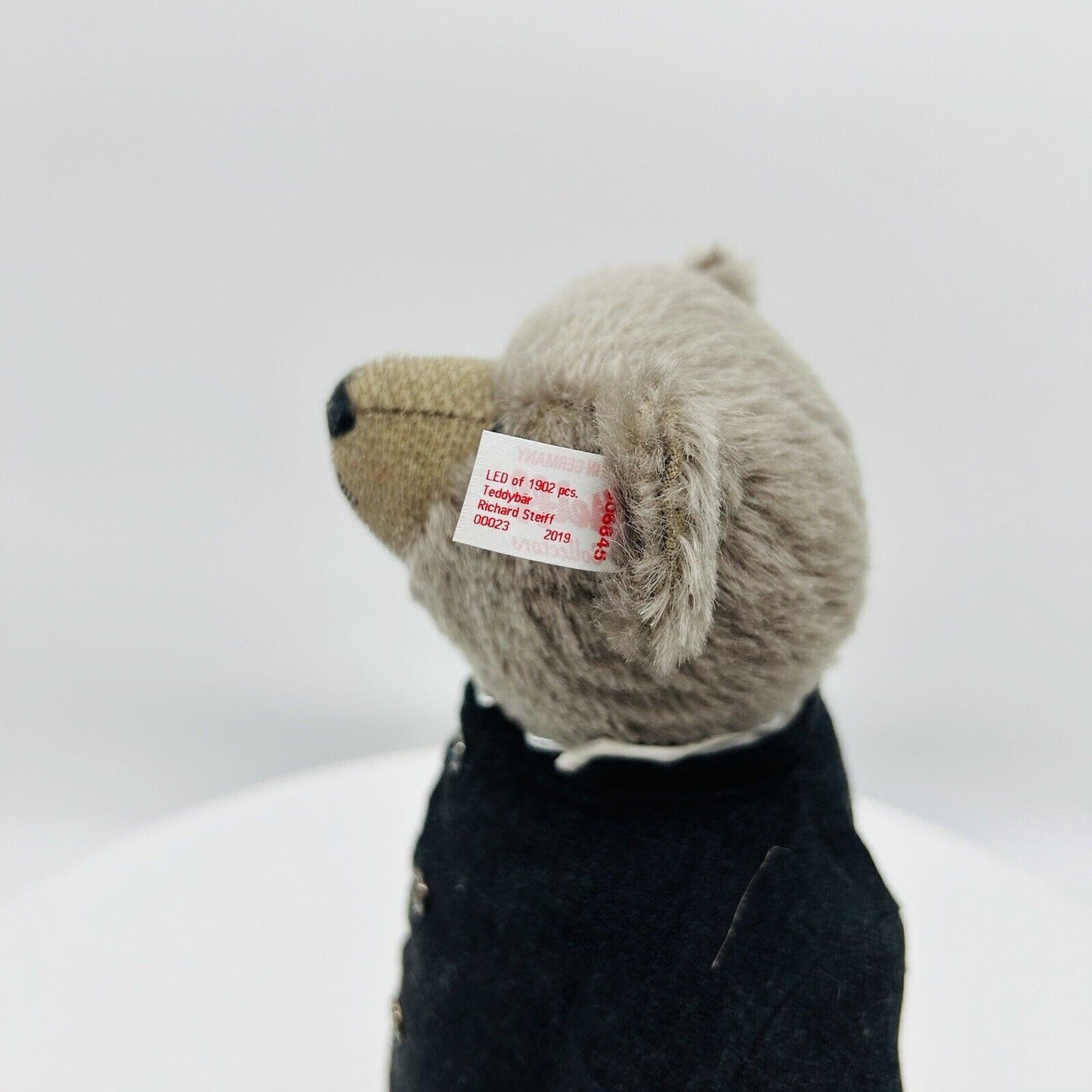 Steiff 006845 Richard Steiff Teddybär limitiert 1902 aus 2019 32 cm Mohair