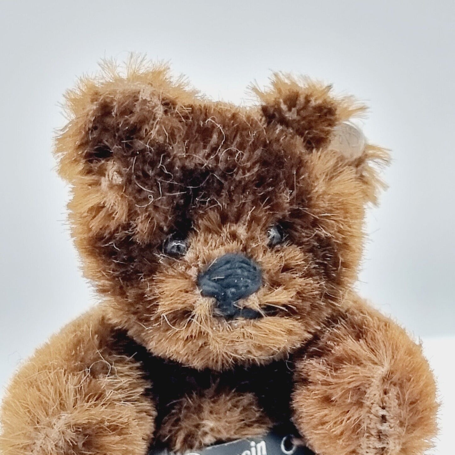 Steiff Teddybär Pertussin 5310 Werbefigur Hustensaft 10 cm  Jahr 1960 Firma Fink