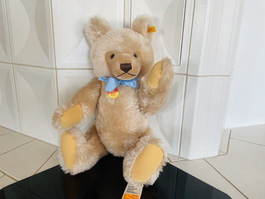 Steiff Teddybär Original mit Etikett inkl. Fahne mit Knopf im Ohr 0201/51