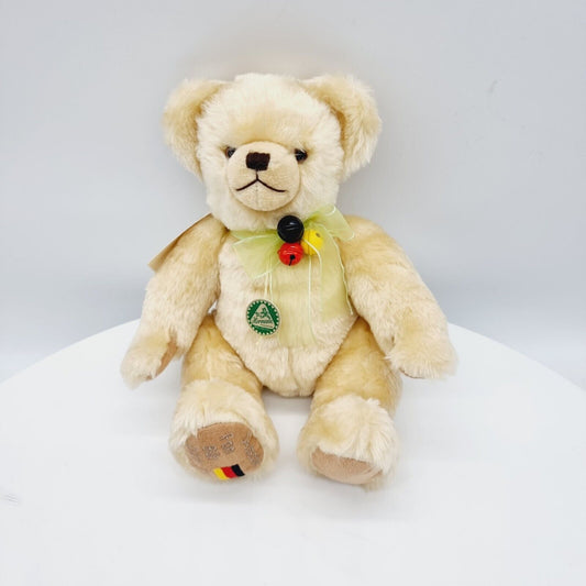 Hermann Schmuseweicher Deutscher Fan Teddybär Wattefüllung limitiert 111 Stück