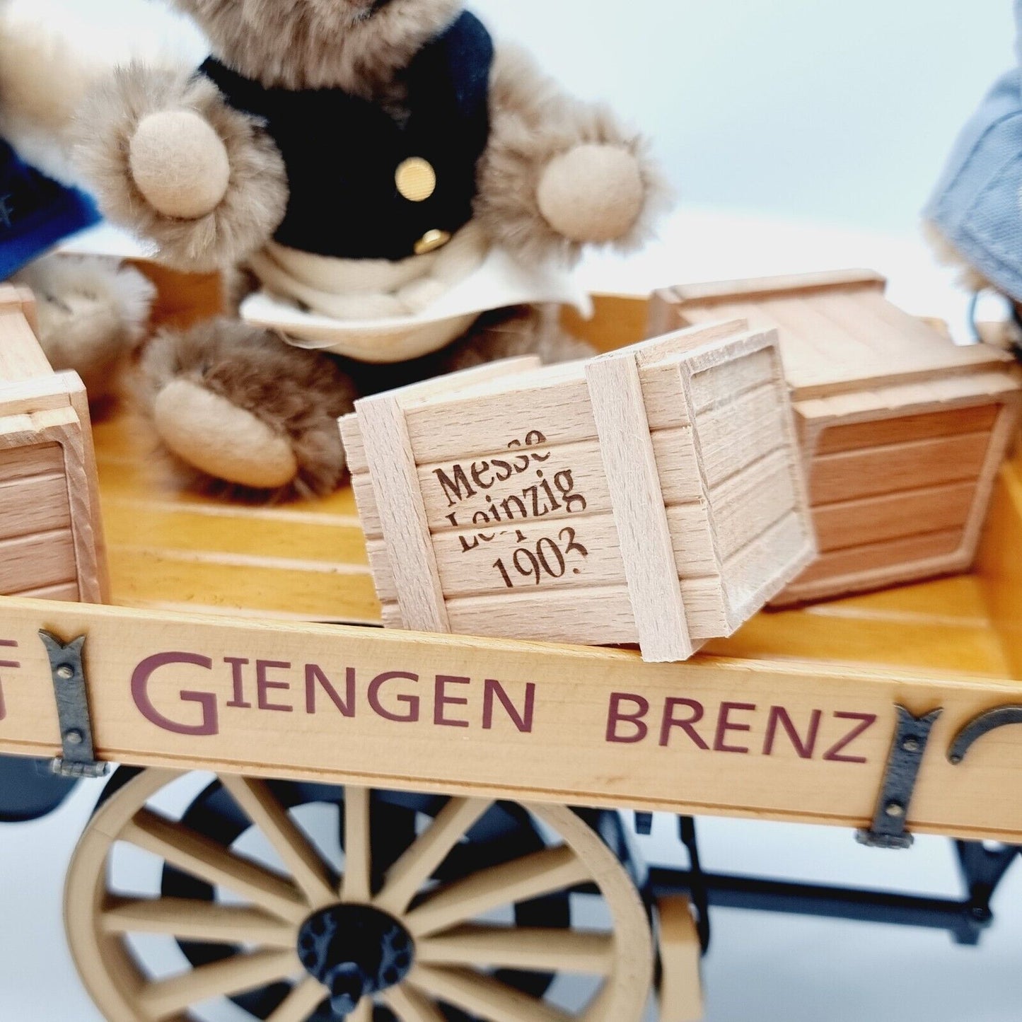 Nr. 31! Steiff 038914 Lieferwagen mit Teddybären limitiert 1200 aus 2003 12 cm