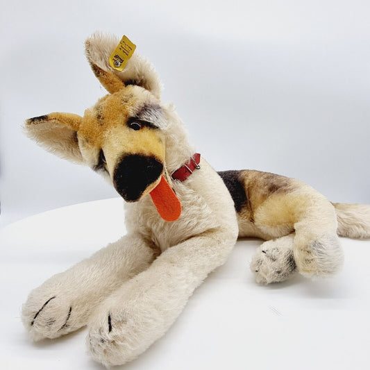 Steiff 4340/35 Schäferhund Arco 35 cm 1698 - 1976 liegend