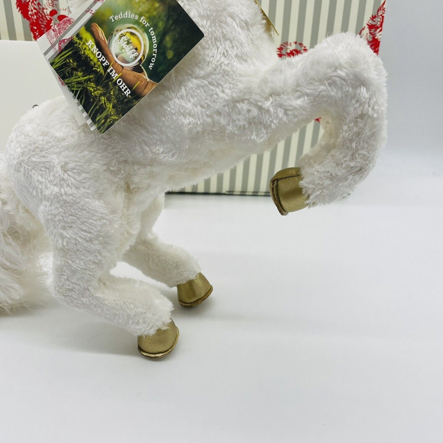 Steiff Teddies for tomorrow Soya Einhorn 007316, 30 cm limitiert 2020 Mohair