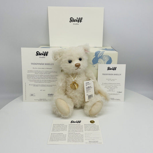 Steiff Teddybär Shelly 035784 limitiert 1500 aus 2012 29cm Mohair