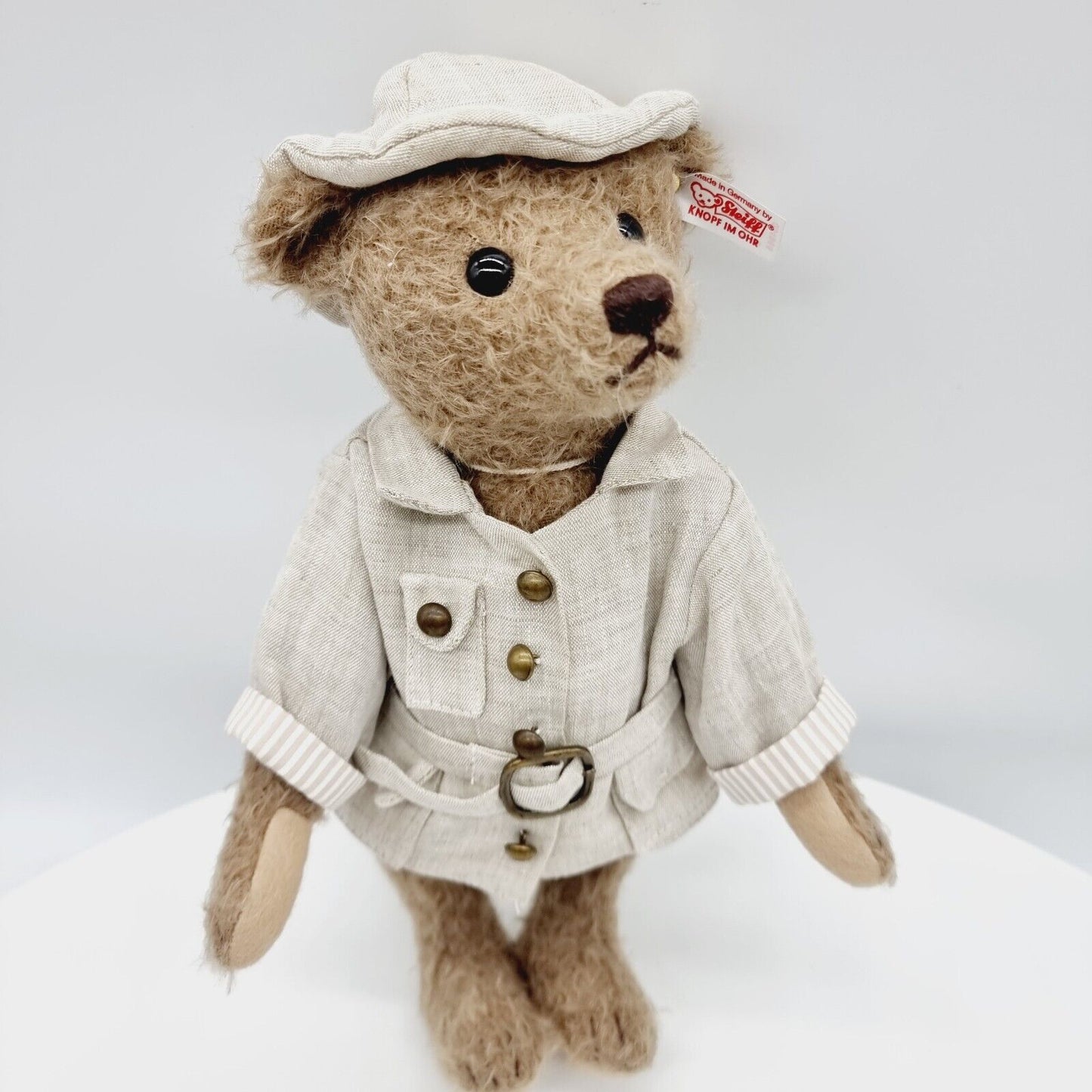 Steiff 034985 Teddybär Livingstone limitiert 1500 aus 2013 28 cm Mohair