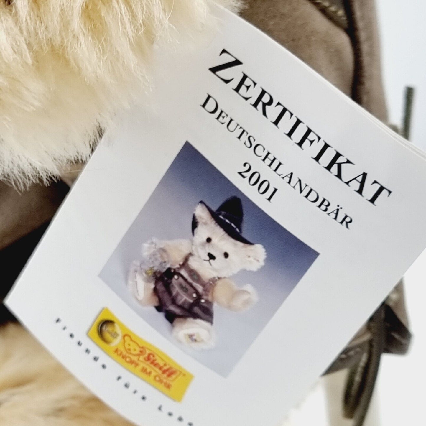 Steiff 670596 Teddybär Prost München limitiert 2000 30 cm Mohair