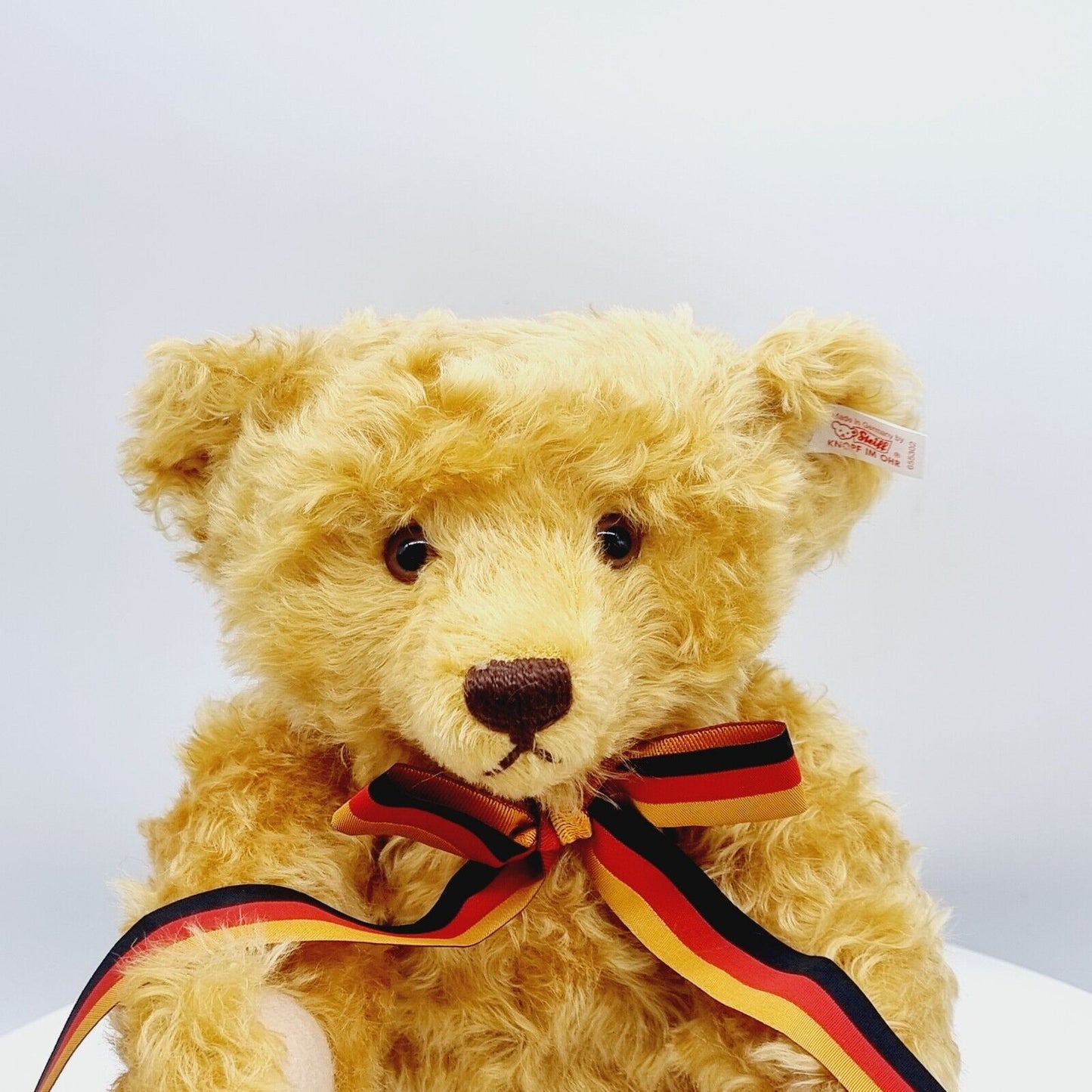 Steiff 655302 Teddybär Andreas blond limitiert 1997 Zertifikat 40 cm