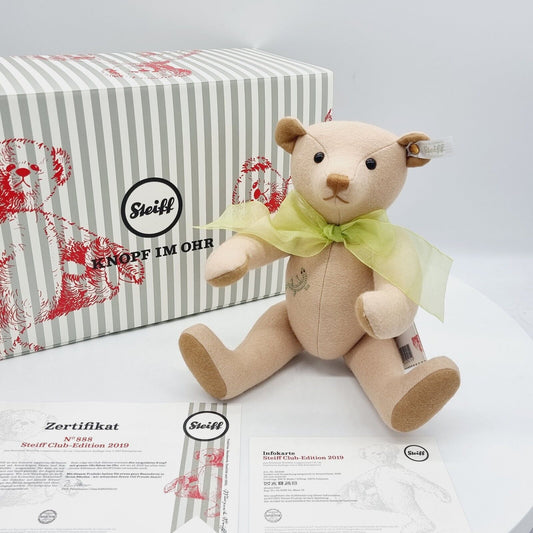 SALE Steiff 421549 Filzteddybär Club Edition 2019 Swarovski 31 cm