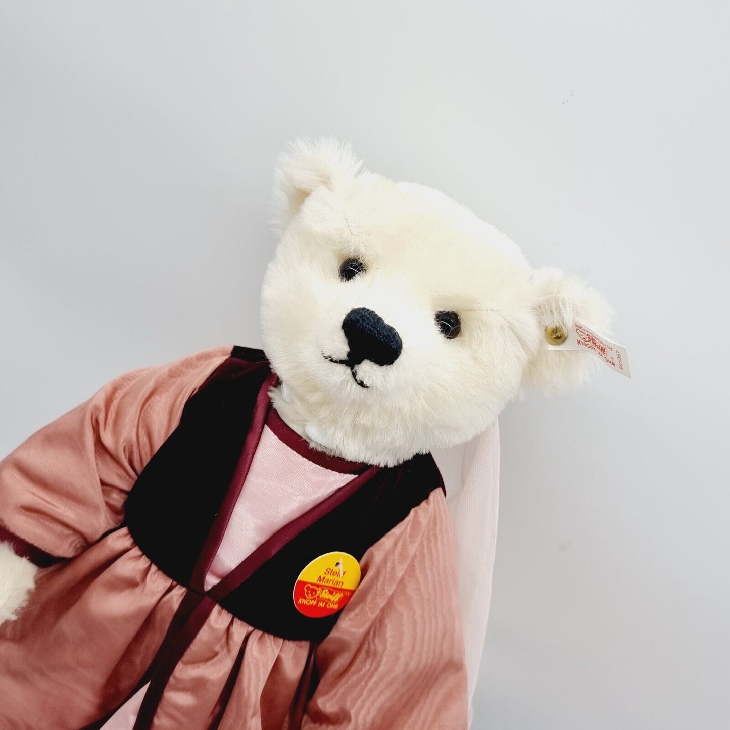 Steiff 655357 Teddybär Lady Marian limitiert 1500 für Karstadt aus 1997