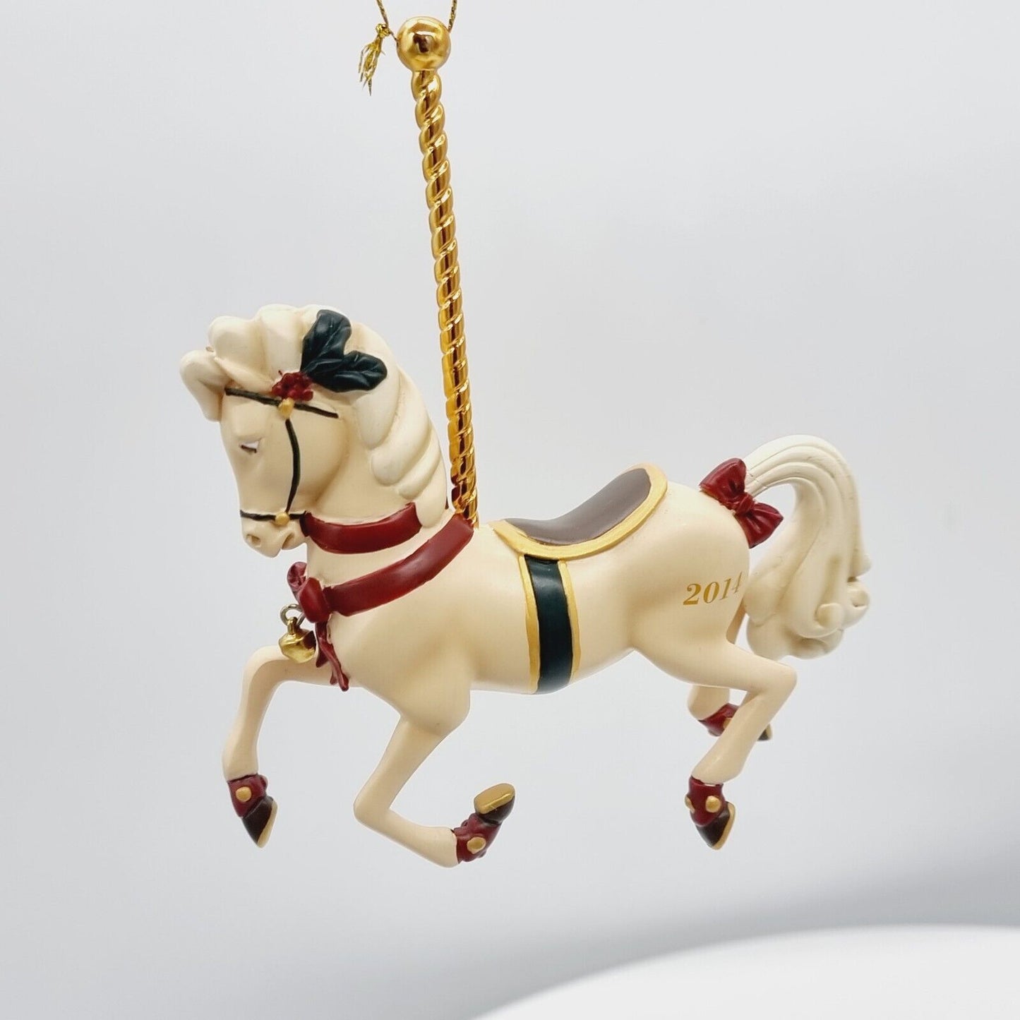 Steiff 664595 Christmas Ornament 2014 exklusiv Danburry Mint 10 cm blond