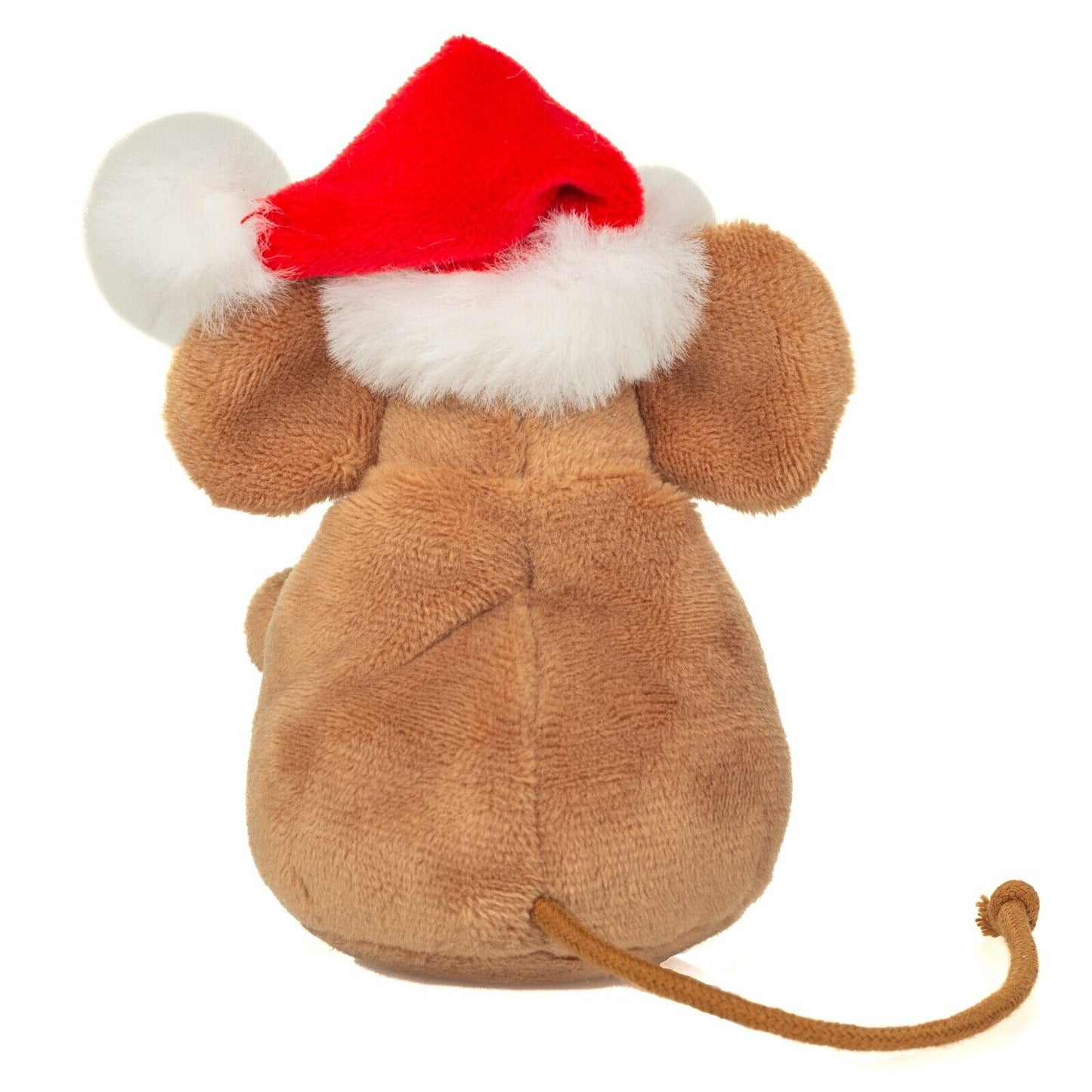 Hermann Teddy Original Weihnachtsmaus mit Kranz 11 cm 946175