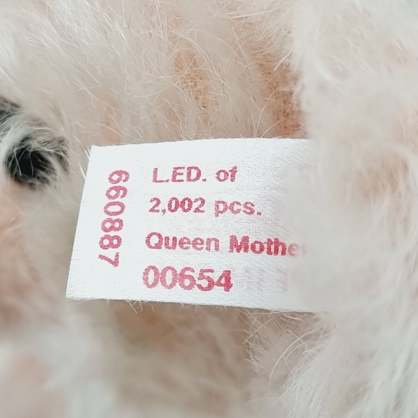 Steiff 660887 Teddybär Queen Mother limitiert 2002 aus 2002 38 cm Mohair