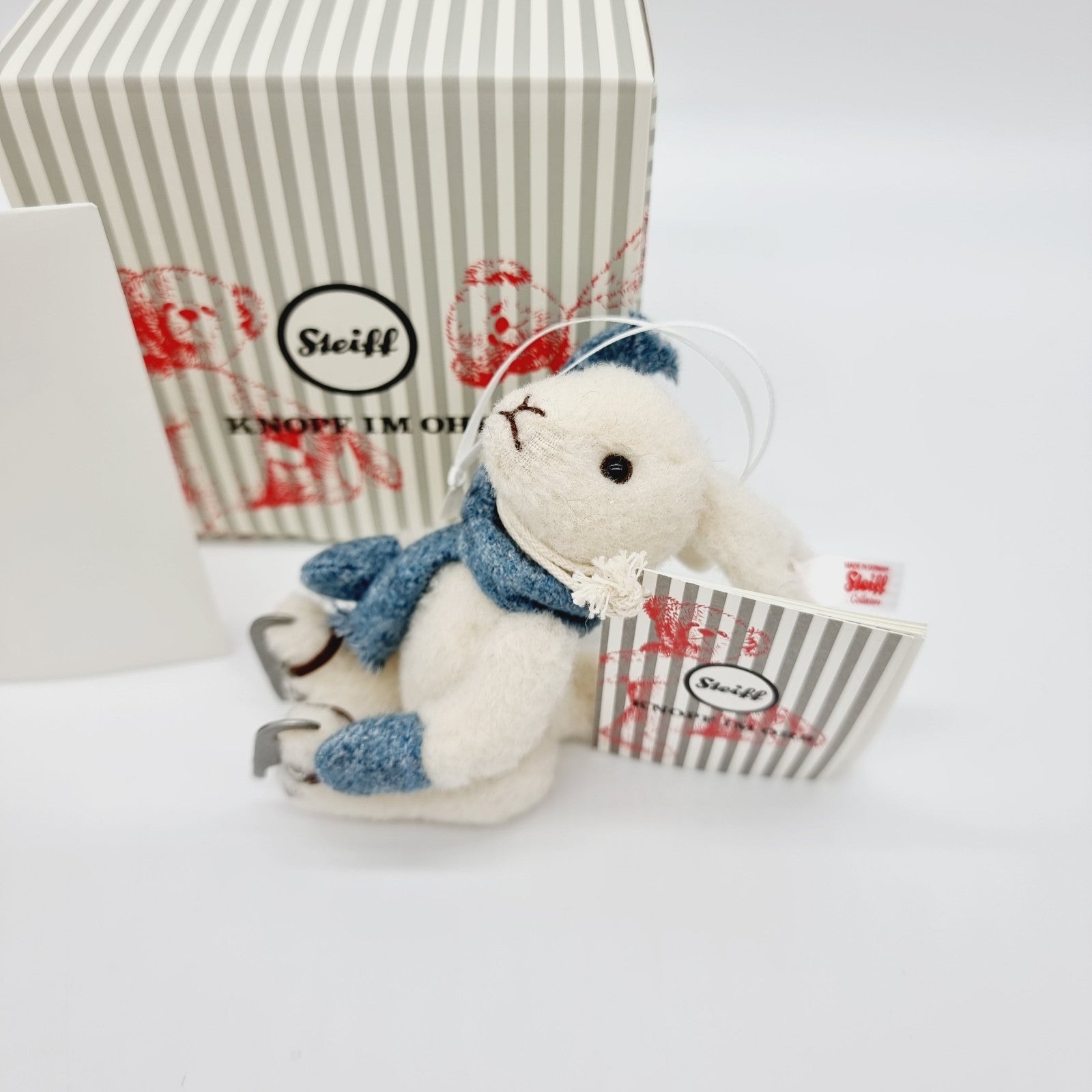 steiff handschuhe größe 2 Steiff 007149 Hase Schlittschuhläufer Ornament 12 cm – Teddy-Sammler.com