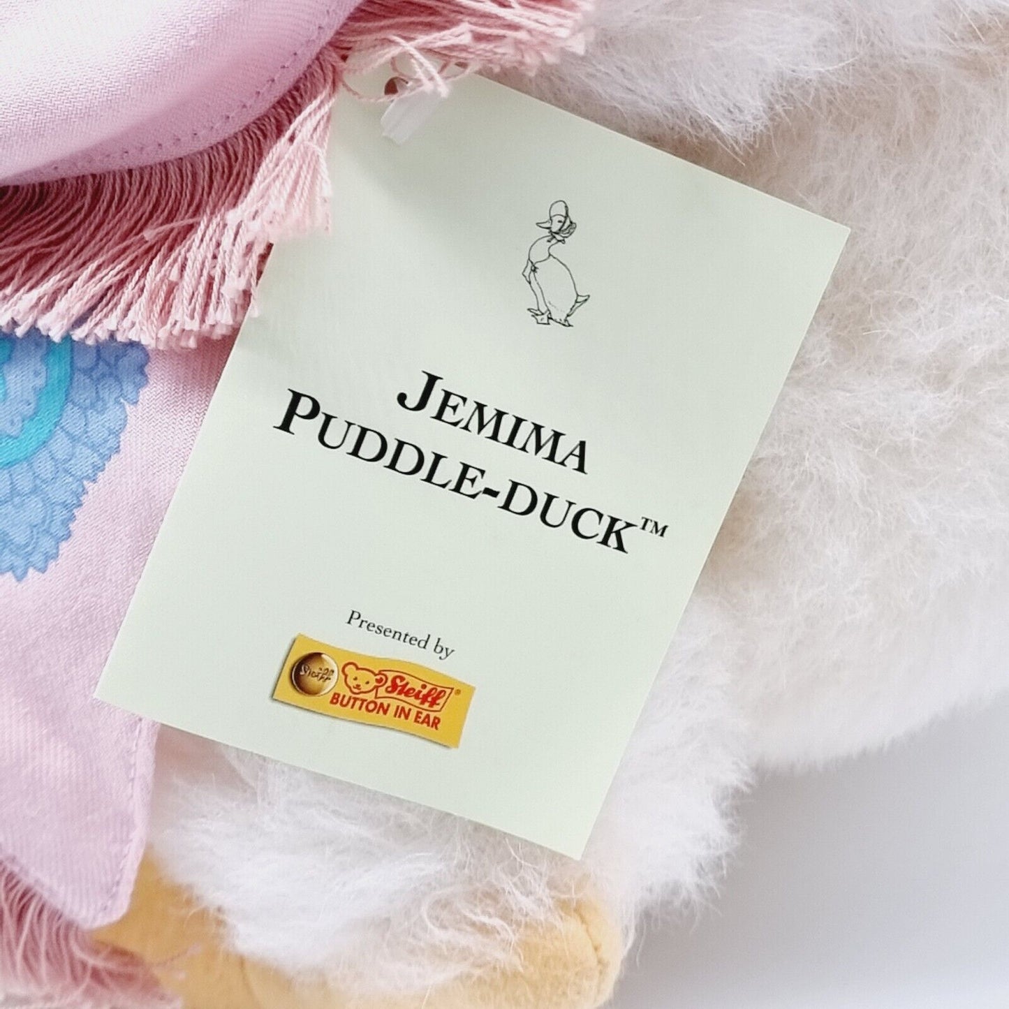 Steiff 653445 Beatrix Potter Jemima Puddle Duck limitiert 1500 38 cm