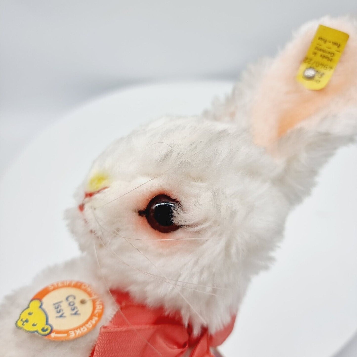 Steif 49740/22 Cosy Issy Hase 22 cm 1968 - 1976 Dralon sitzend