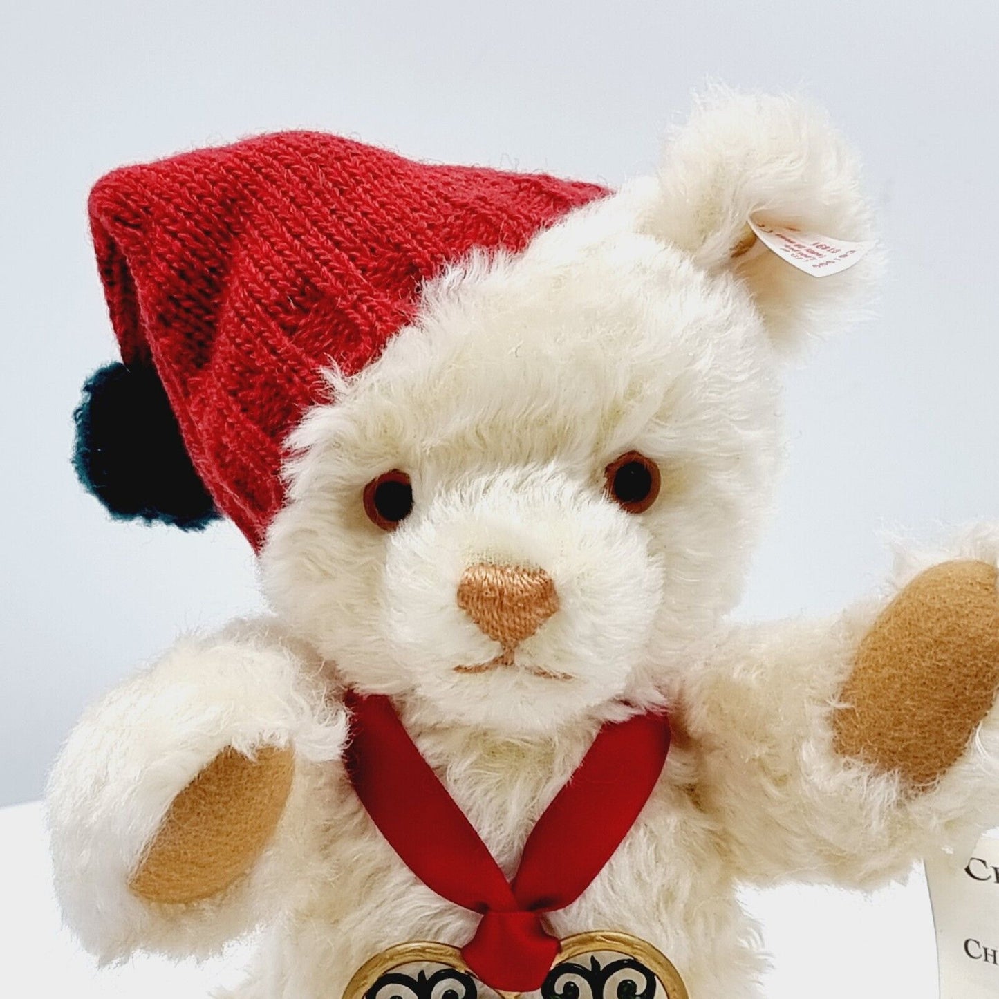 Steiff 666193 Teddybär Christkindlmarkt limitiert 2000 aus 2000 28 cm Mohair