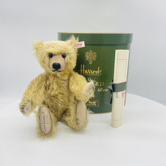 Steiff Teddybär Edward The Attic Bear 660313 limitiert 1500 für Harrods aus 2001