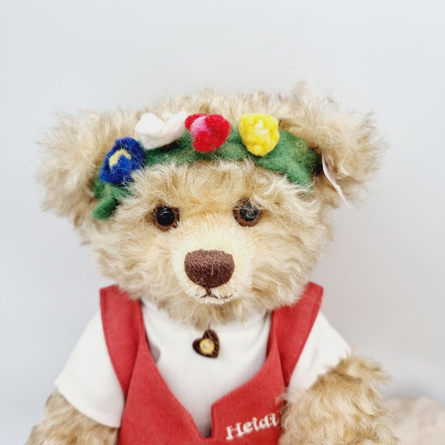 Steiff 660788 Teddybär Heidi mit Zicklein limitiert 1500 aus 2002 28 cm