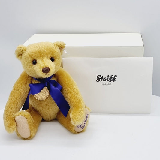 Steiff 663345 God save the Queen Teddybär Jahr 2015 exklusiv Danburry Mint 32cm