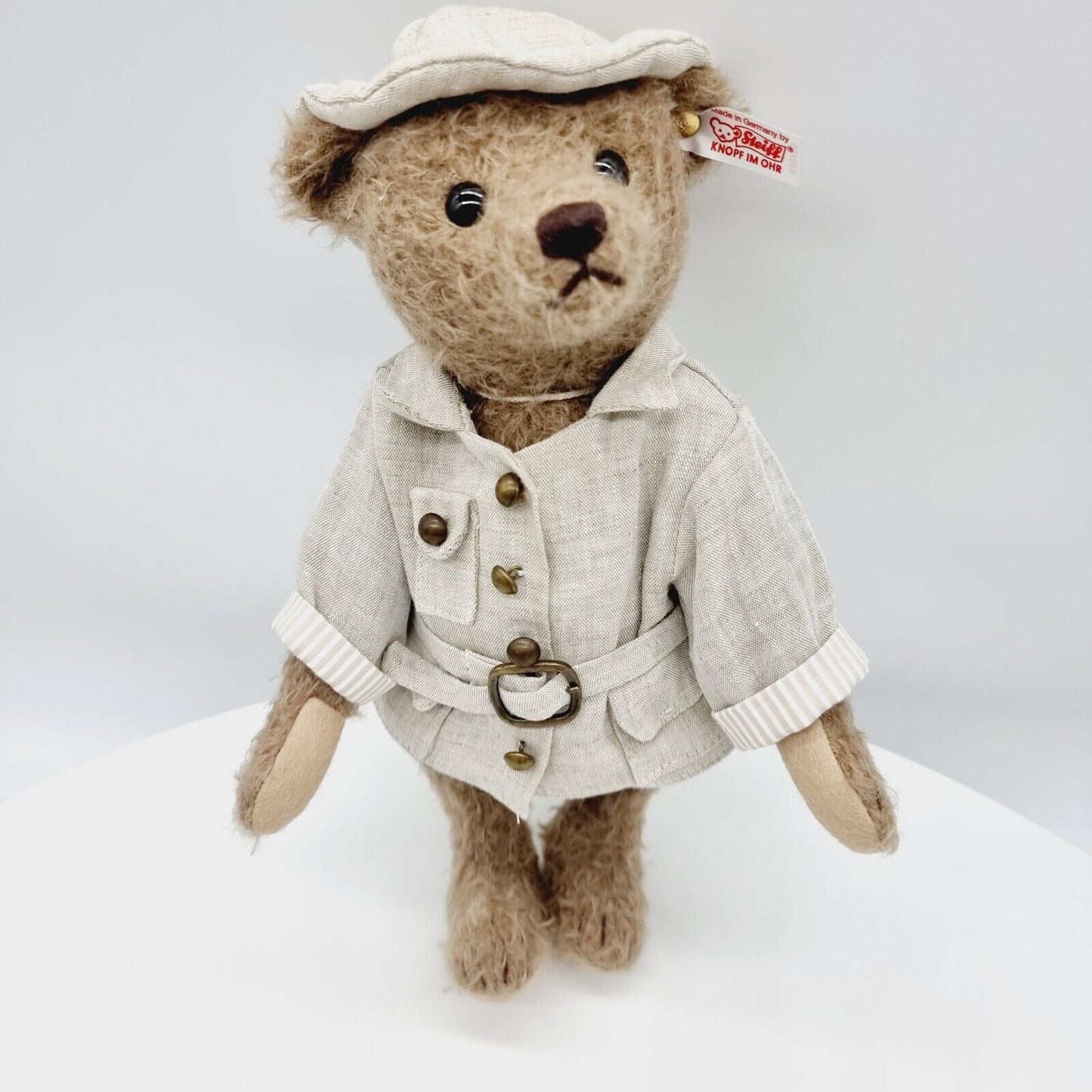 Steiff 034985 Teddybär Livingstone limitiert 1500 aus 2013 28 cm Mohair