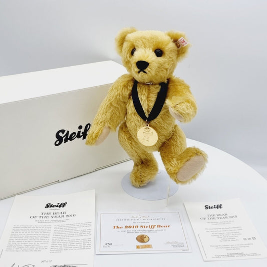 Steiff Danbury Mint 638452 Teddybär Year Bear 2010 limitiert 2010 30cm Mohair