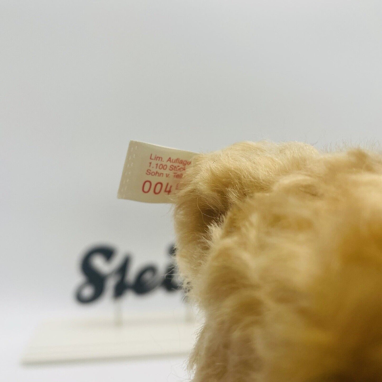 Steiff Teddybären Wilhelm Tell mit Stimme 996528 limitiert 1100 für Märklin
