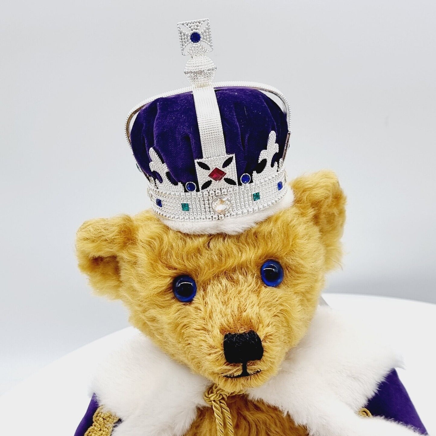 Merrythought Teddybär King Charls III Coronation Bear limitiert 2023 36 cm