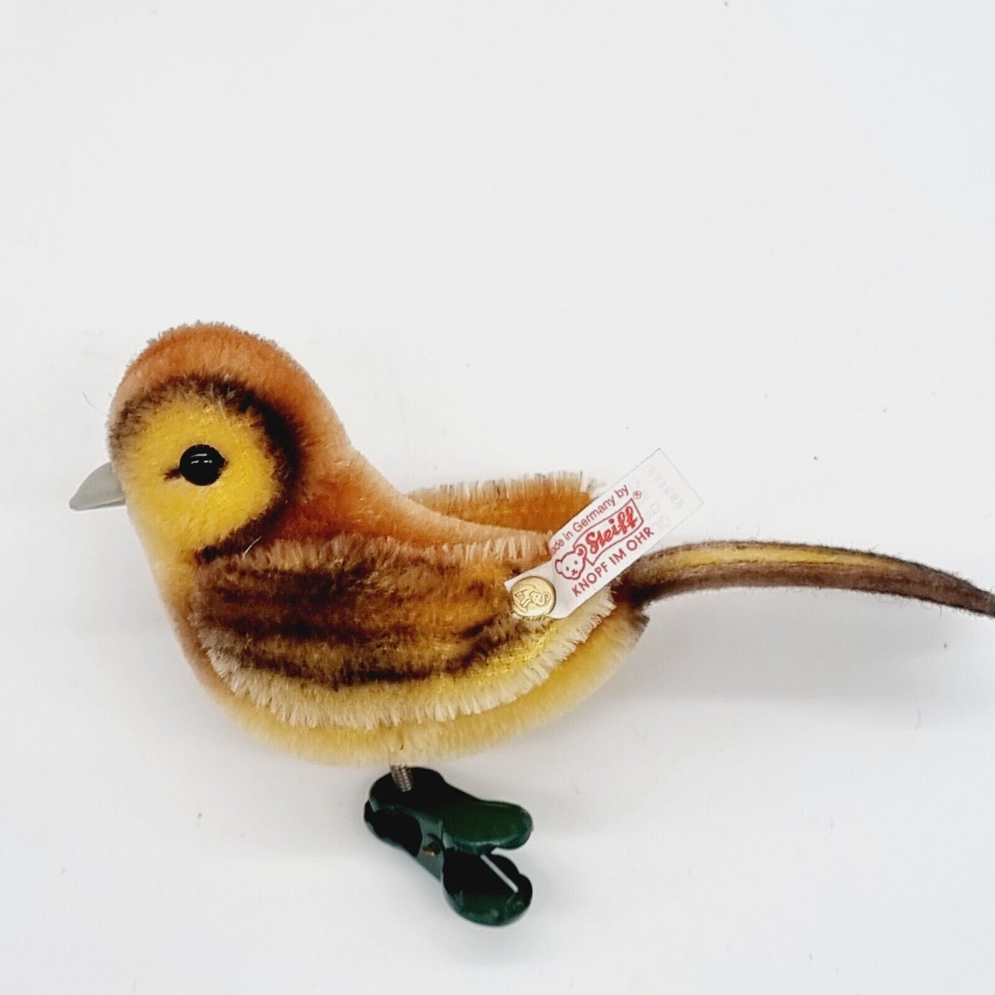 Steiff 037689 Goldammer Ornament Vogel 8 cm limitiert 5000 Jahr 2004