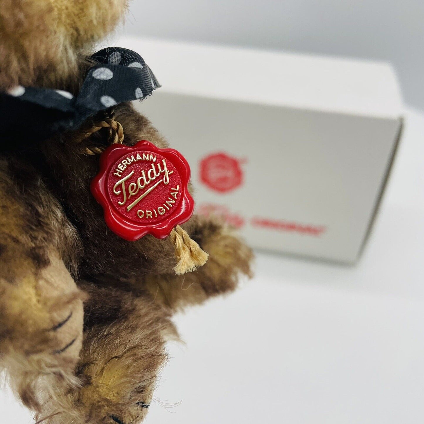 Hermann Teddy Miniatur Teddybär Clown limitiert 500