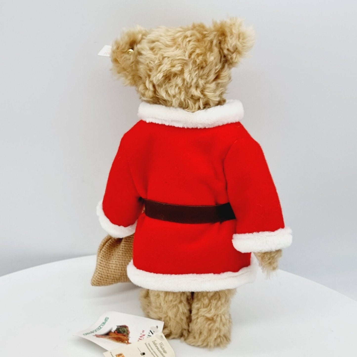 Steiff 650963 Teddybär Nikolaus Weihnachtsbär 32 cm Mohair