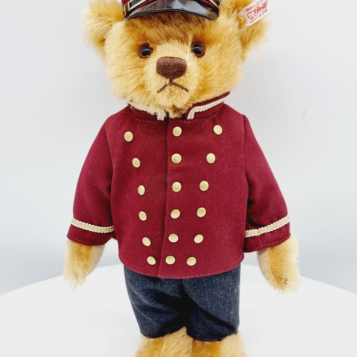 Steiff 660603 Teddybär Sacher limitiert 1500 aus 2001 32 cm Mohair