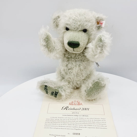 Steiff 995699 Teddybär Reinhard limitiert 1500 aus 2001 für Schulte 35 cm Mohair