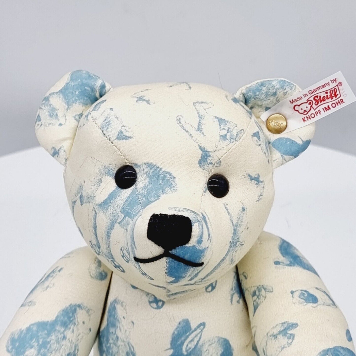 Steiff 038570 Teddybär Signature blau 30 cm limit. Auflage 2008 Stück Jahr 2008