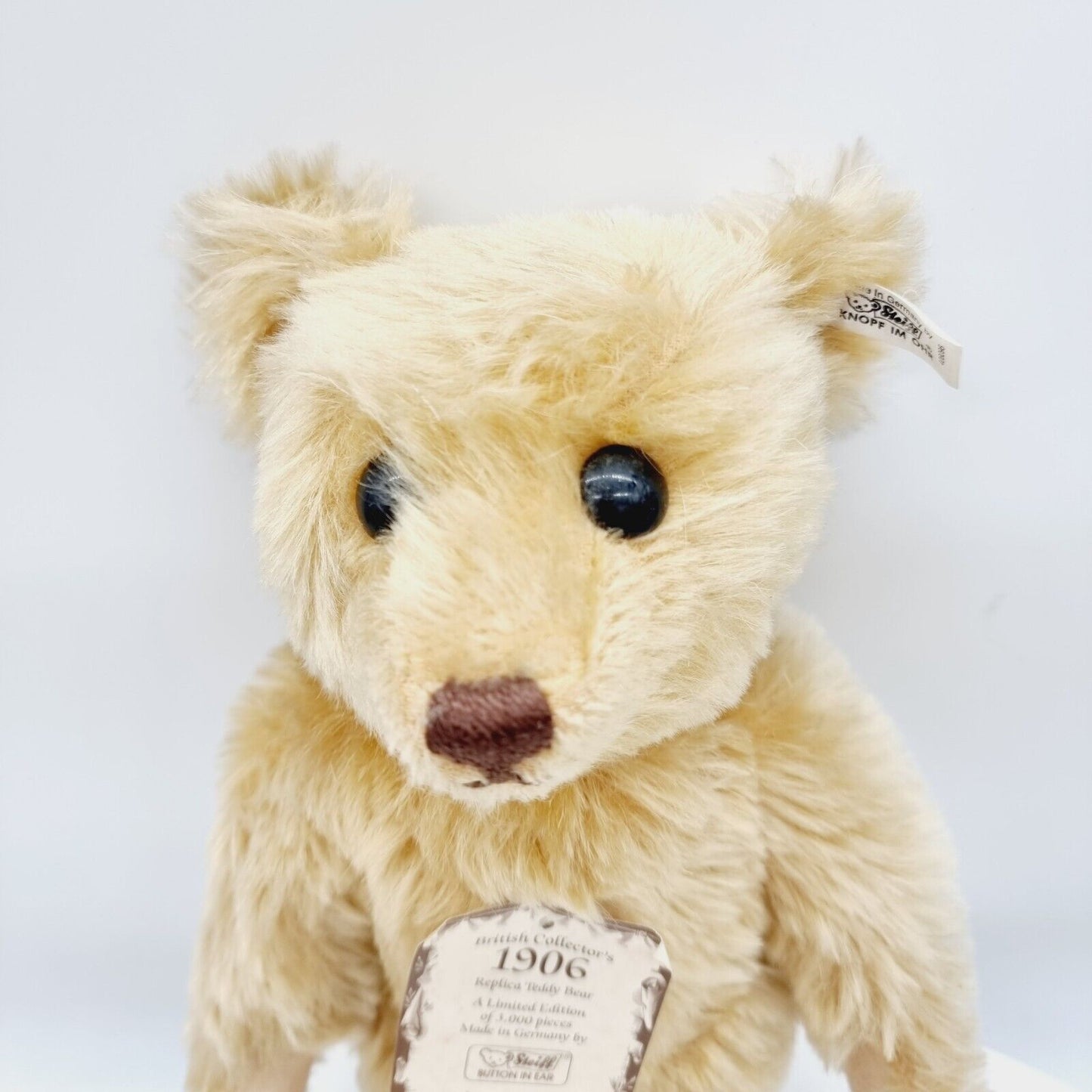 Steiff 406096 British Collectors 1906 Replica Teddybär 33 cm