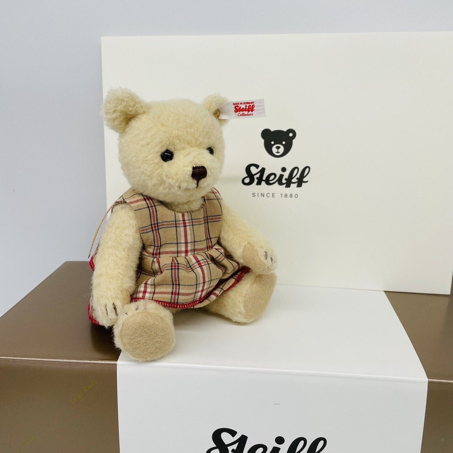 Steiff Teddybären Ben und Mila 007170 Geschwister Set 2022 16 cm