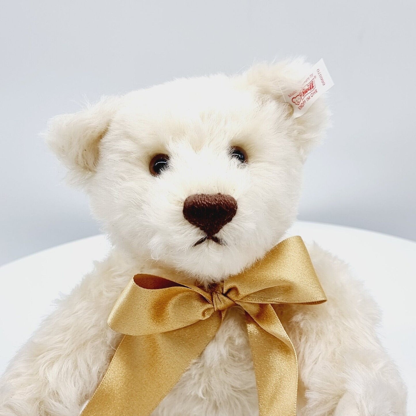 Steiff 666070White House Bear 33 cm limitiert 2000 mit Zertifikat und Schleife