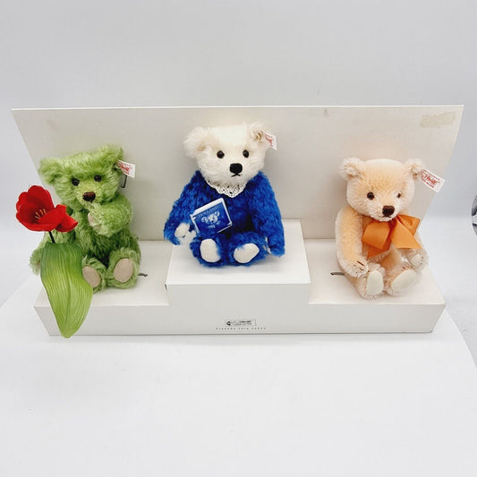 Steiff 660672 Teddybären Hollandset limitiert 1500 aus 2002 18 cm Mohair