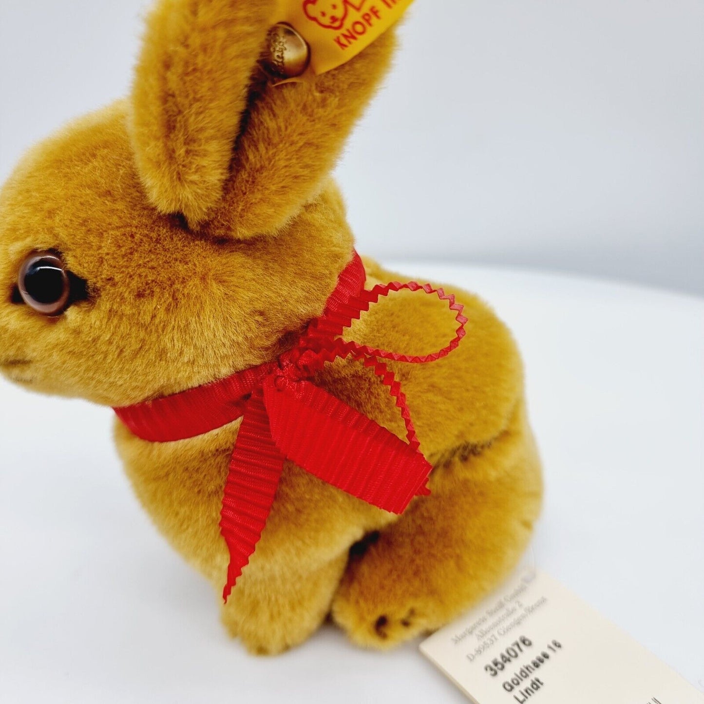 Steiff Lindt Goldhase 354076 16cm Webpelz