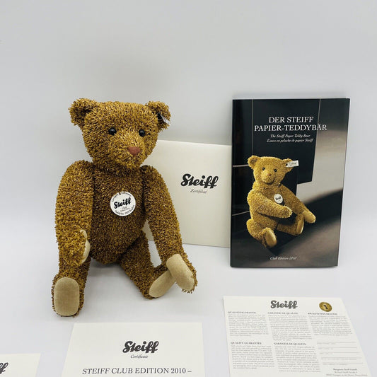 Steiff Club Edition 2010 Papierteddybär 1919 Replica 421099 limitiert 3000